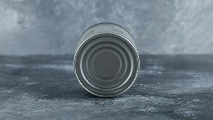 Resistencia al vacío envases metálicos